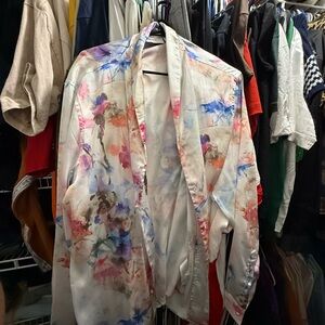 Floral Watercolor Women's Jacket